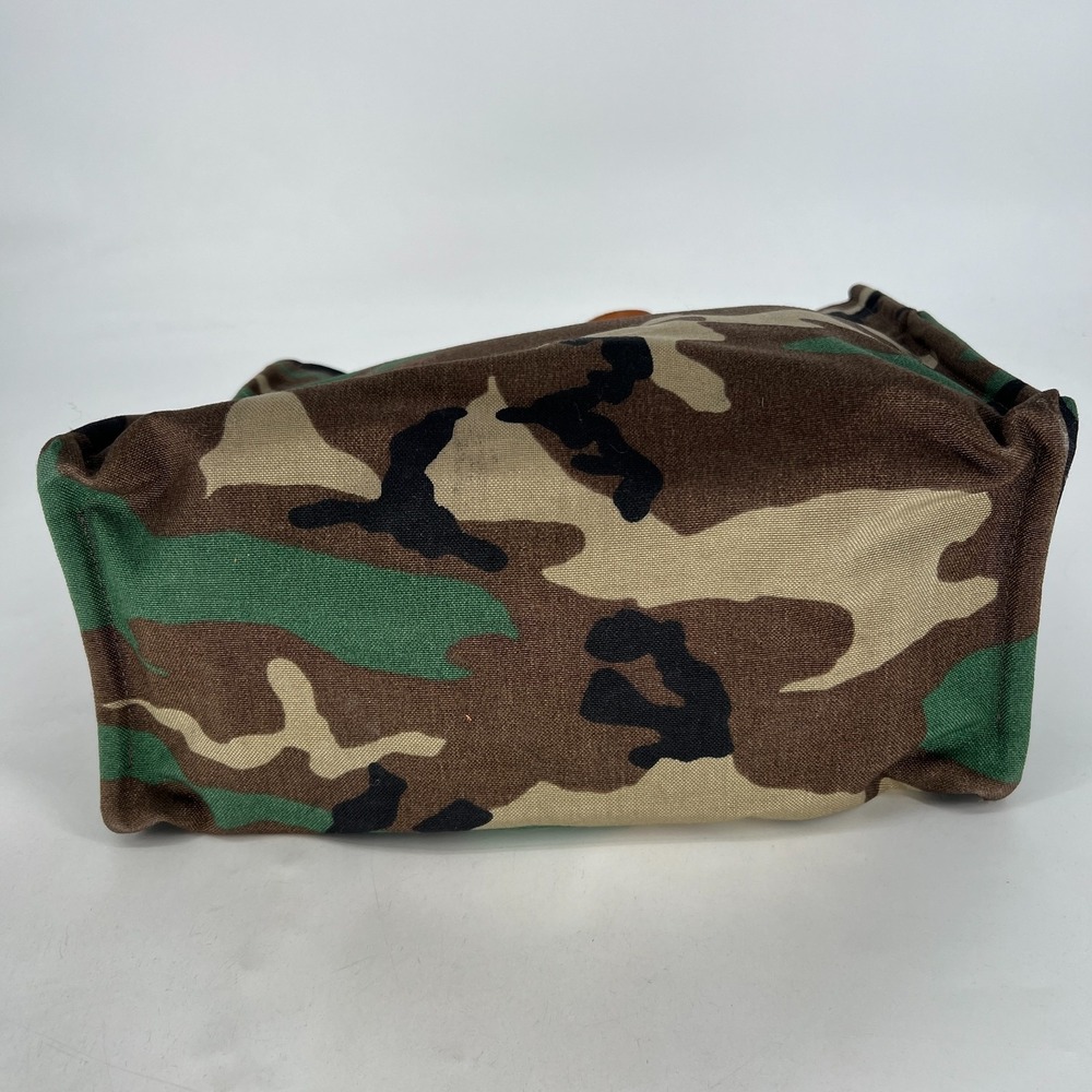 Parker Thatch Mimi Medium Camo Red Stripe Tote Bag Handbag - Picture 9 of 14